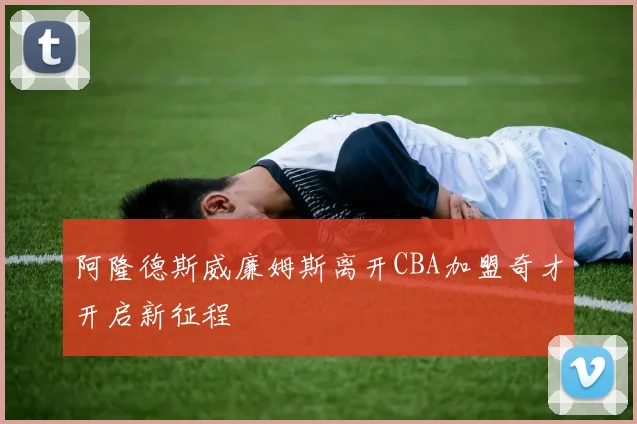 阿隆德斯威廉姆斯离开CBA加盟奇才开启新征程